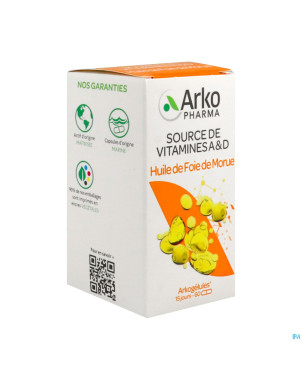 Arkogelules huile foie morue    60