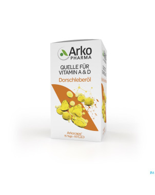 Arkogelules huile foie morue    60