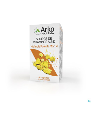 Arkogelules huile foie morue    60