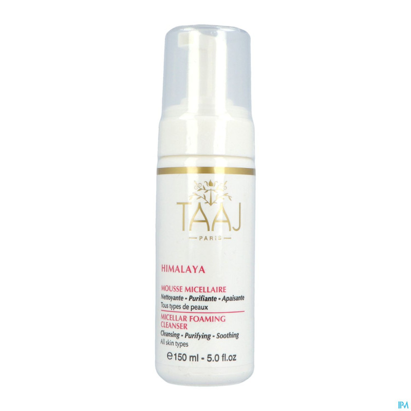 Taaj mousse micellaire   tube 150ml