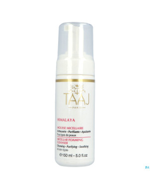 Taaj mousse micellaire   tube 150ml