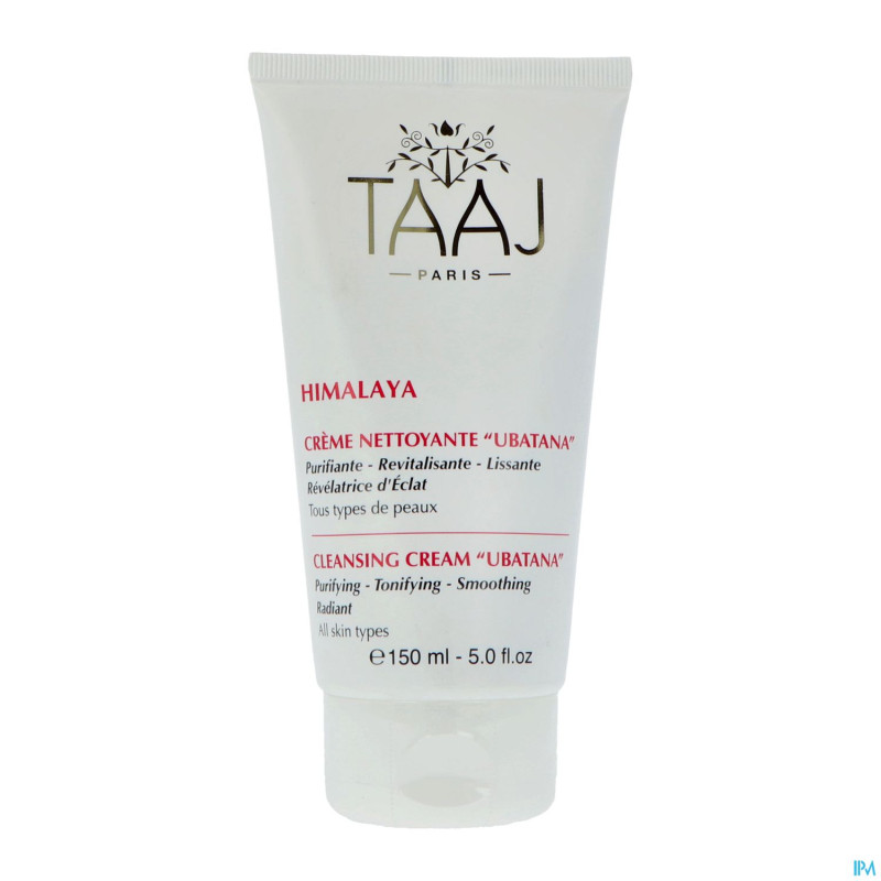 Taaj creme nettoyante ubatana tube 150ml