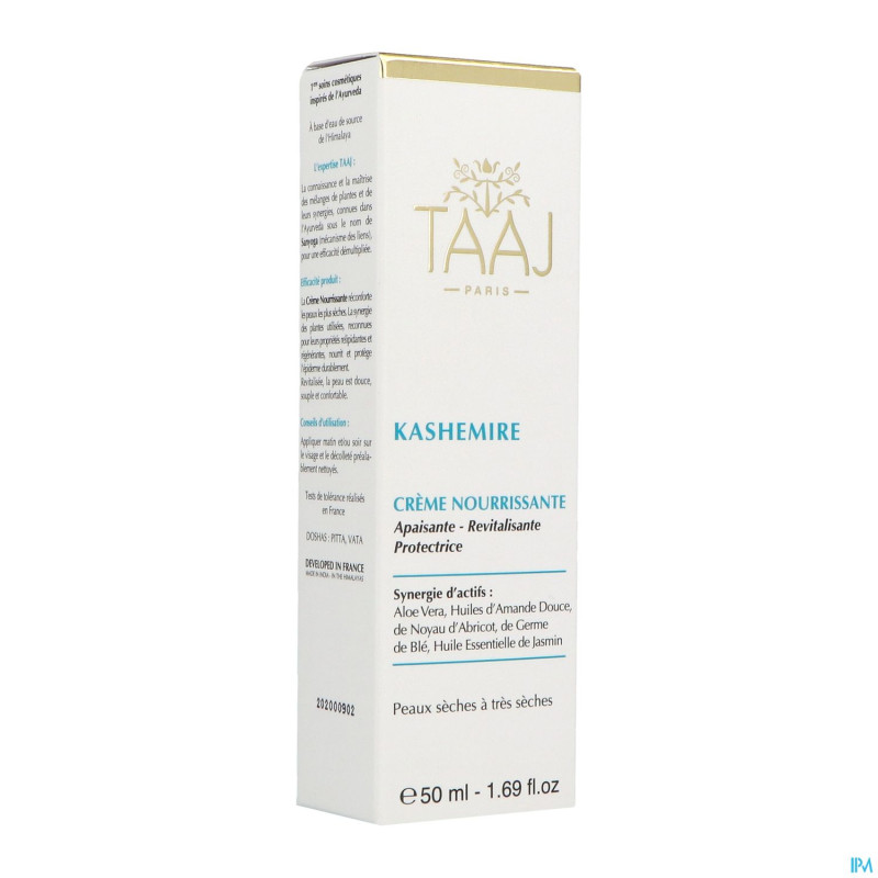 Taaj creme nourrissante tube 50ml