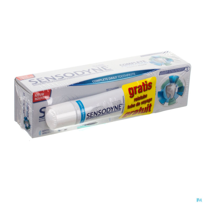 Sensodyne dentif complete prot.75ml+minitube  20ml