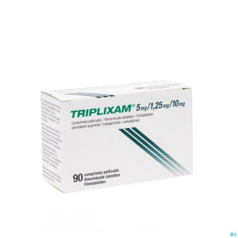 Triplixam  5mg/1,25mg/10mg comp pell  90