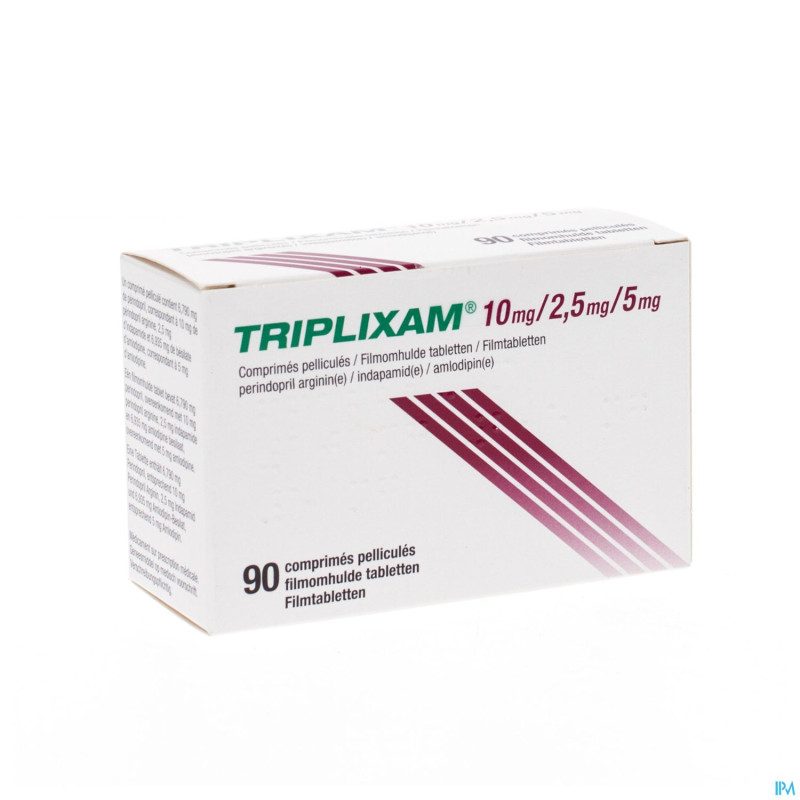 Triplixam 10mg/2,50mg/ 5mg comp pell  90