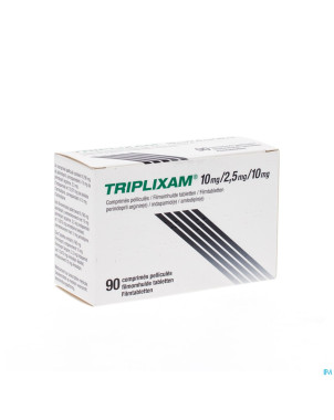 Triplixam 10mg/2,50mg/10mg comp pell  90