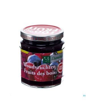 Damhert confiture fruits for. 100% fruit s/s  315g