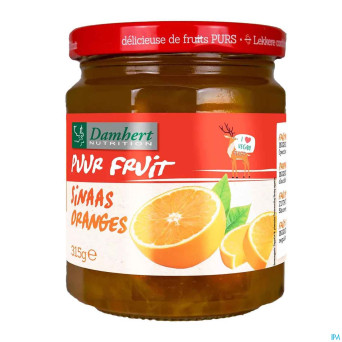 Damhert confiture oranges 100% fruit s/sucre  315g
