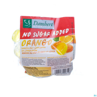 Damhert bonbons orango s/sucre    100g