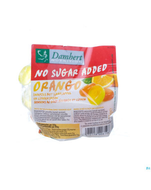 Damhert bonbons orango s/sucre    100g