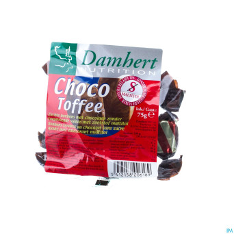 Damhert chocotoffee s/sucre    75g