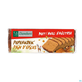 Damhert pain d'epices au fructose    300g