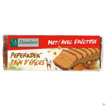 Damhert pain d'epices au fructose    300g