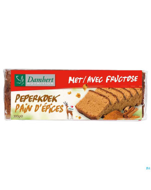 Damhert pain d'epices au fructose    300g