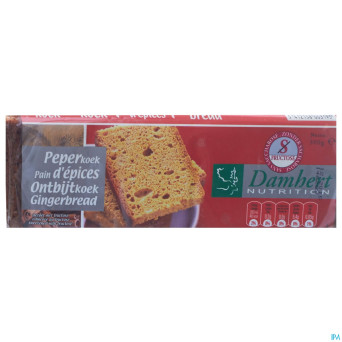 Damhert pain d'epices au fructose    300g