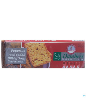 Damhert pain d'epices au fructose    300g