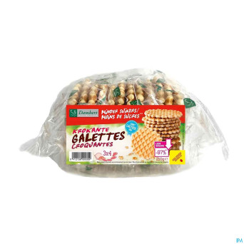 Damhert galettes croquants s/sucre    210g
