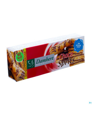 Damhert sprits biscuits chocolat s/sucre    150g