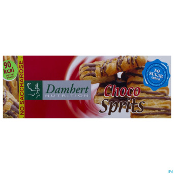 Damhert sprits biscuits chocolat s/sucre    150g