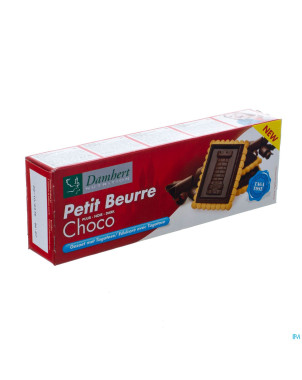 Damhert petit beurre chocolat au lait s/sucre 150g