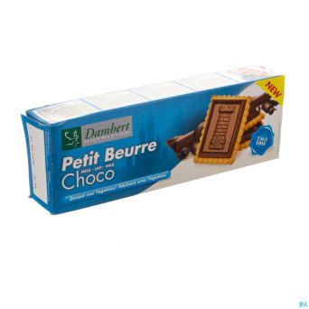 Damhert petit beurre chocolat noir s/sucre    150g