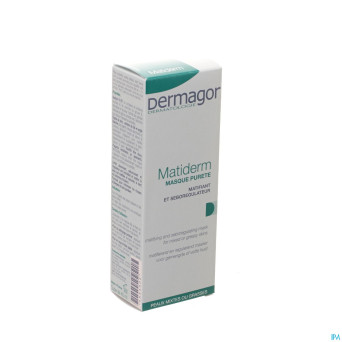 Dermagor matiderm masque purete pg tube 40ml
