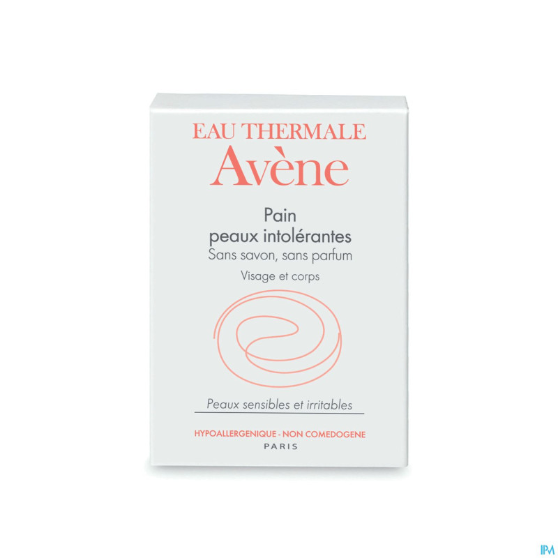 Avene pain peaux intolerantes  100g
