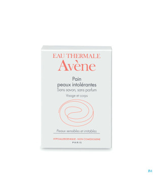 Avene pain peaux intolerantes  100g