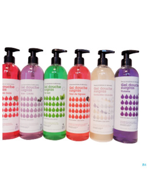 Marque v gel douche surgras mure fl pompe 500ml
