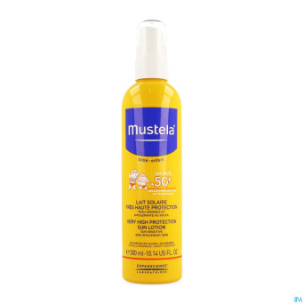 Mustela bb sol lait tres haute prot. 50+ spr.300ml