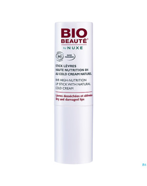 Bio beaute stick levres cold cream 4g