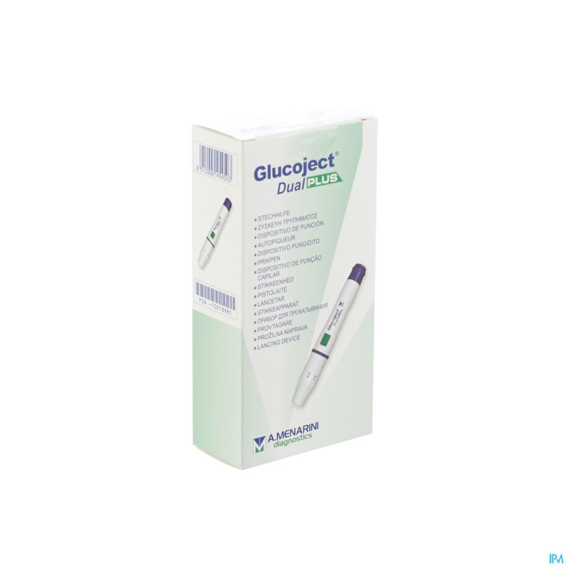 Glucoject dual plus autopiqueur 1 45450
