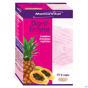 Mannavital digest enzyme  v-caps 75