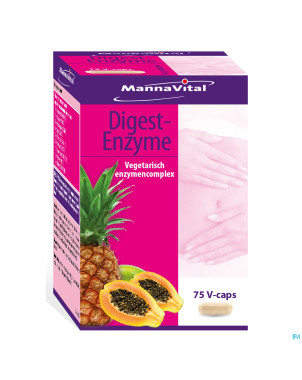 Mannavital digest enzyme  v-caps 75
