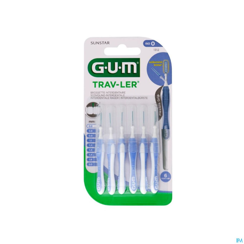 Gum trav-ler brosse interdent. 0,6mm 6    1312m6