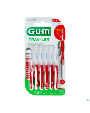 Gum trav-ler brosse interdent. 0,8mm 6    1314m6