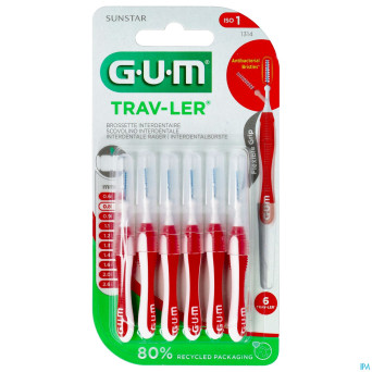 Gum trav-ler brosse interdent. 0,8mm 6    1314m6