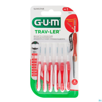 Gum trav-ler brosse interdent. 0,8mm 6    1314m6