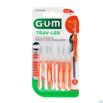 Gum trav-ler brosse interdent. 0,9mm 6    1412m6