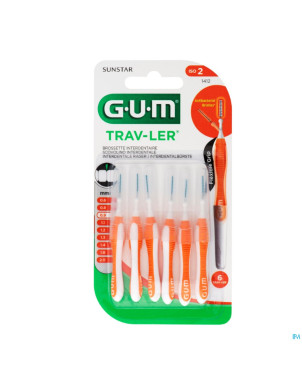 Gum trav-ler brosse interdent. 0,9mm 6    1412m6