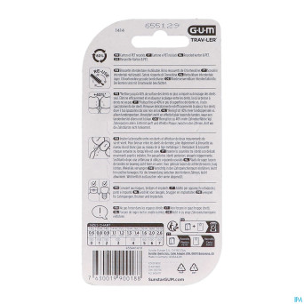 Gum trav-ler brosse interdent. 1,1mm 6    1414m6