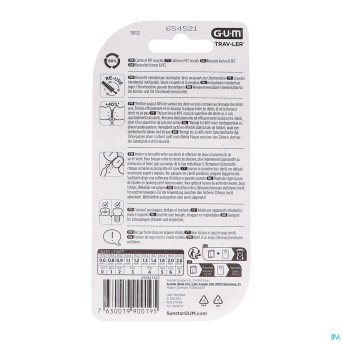 Gum trav-ler brosse interdent. 1,2mm 6    1512m6