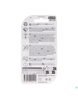 Gum trav-ler brosse interdent. 1,2mm 6    1512m6