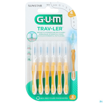 Gum trav-ler brosse interdent. 1,3mm 6    1514m6