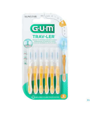 Gum trav-ler brosse interdent. 1,3mm 6    1514m6
