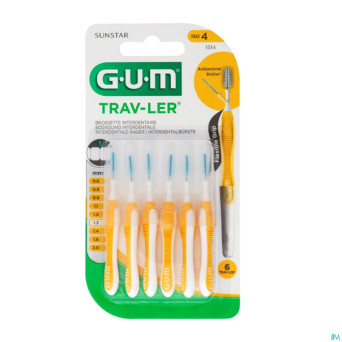 Gum trav-ler brosse interdent. 1,3mm 6    1514m6