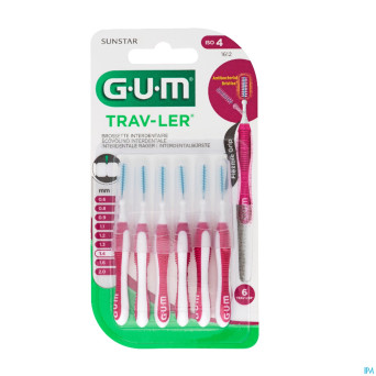 Gum trav-ler brosse interdent. 1,4mm 6    1612m6