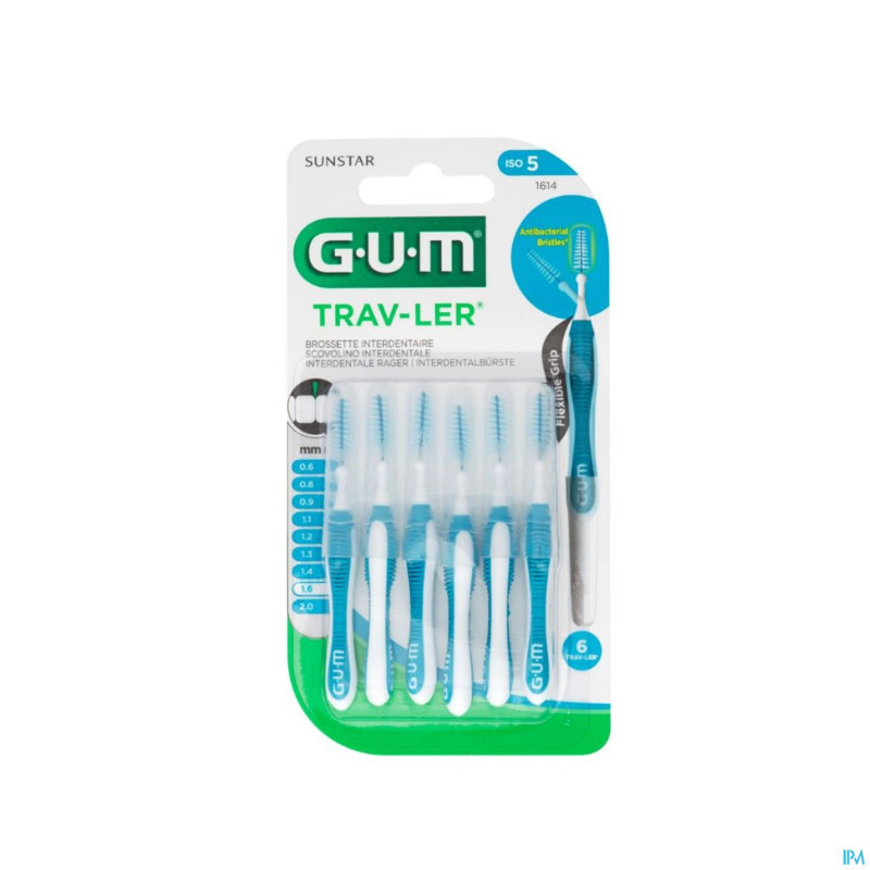 Gum trav-ler brosse interdent. 1,6mm 6    1614m6