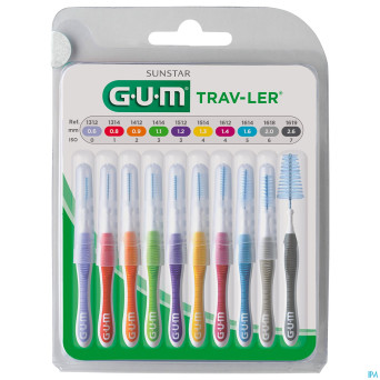 Gum trav-ler brosse interdent. multi diam.9 1699ma